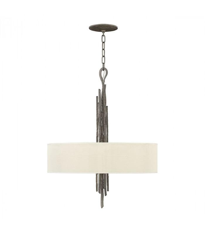 Spyre 6 Light Round Ceiling Pendant Bronze E14-1