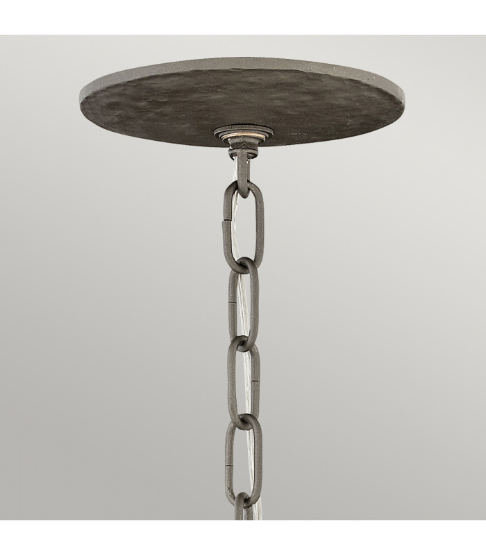 Spyre 6 Light Round Ceiling Pendant Bronze E14-2