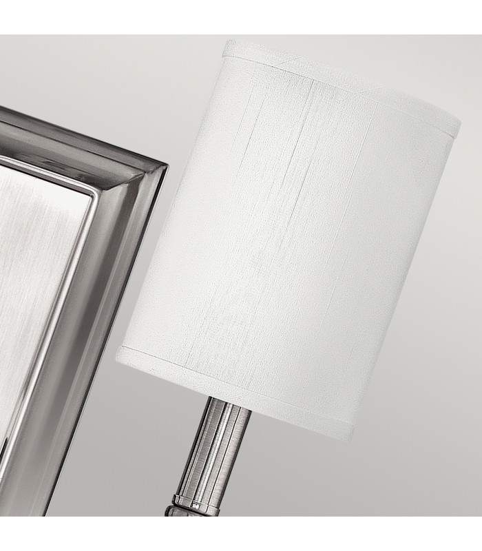 Sussex 2 Light Indoor Wall Light Brushed Nickel E14-3
