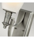 Truman 1 Light Wall Light Antique Nickel Glass Shade E27-2