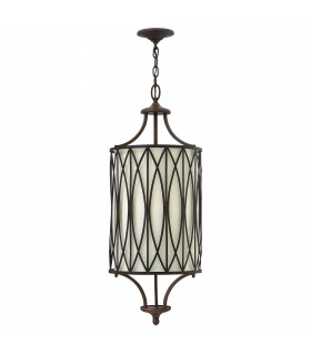 Walden 3 Light Ceiling Pendant Victorian Bronze E14