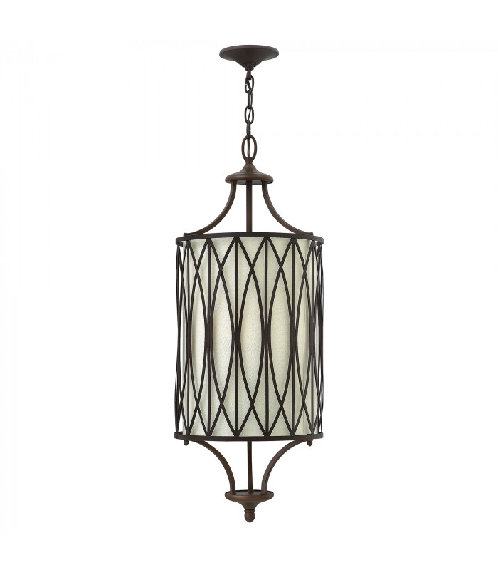 Walden 3 Light Ceiling Pendant Victorian Bronze E14