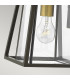 Walker 1 Light Small Outdoor Wall Lantern Bronze IP44 E27-3