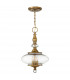 Wexley 3 Light Ceiling Pendant Brass E14-1