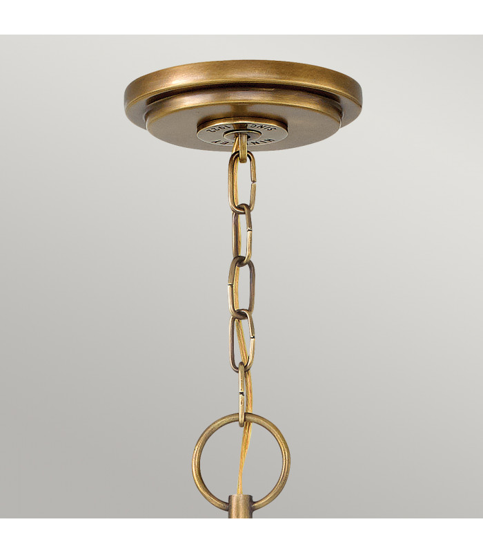 Wexley 3 Light Ceiling Pendant Brass E14-2