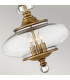 Wexley 3 Light Ceiling Pendant Brass E14-4