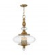 Wexley 5 Light Ceiling Pendant Brass E14-1