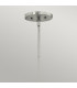 Zelda 1 Light Ceiling Mini Pendant Polished Nickel E27-2