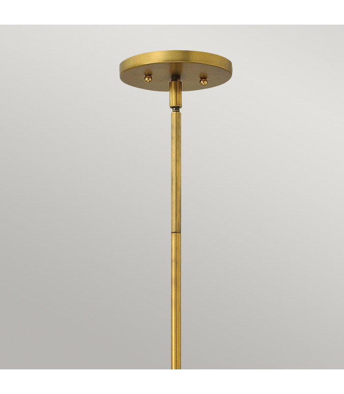 Zelda 1 Light Ceiling Mini Pendant Vintage Brass E27-2