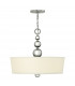 Zelda 3 Light Ceiling Pendant Polished Nickel E27-1