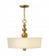 Zelda 3 Light Ceiling Pendant Vintage Brass E27-1