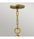 Zelda 3 Light Ceiling Pendant Vintage Brass E27-2