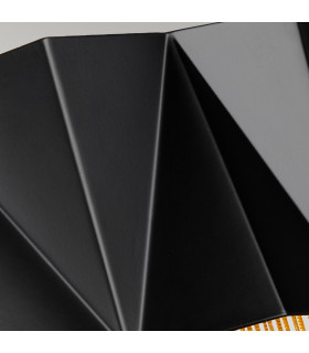 Zuma 3 Light Wall Light Satin Black Gold G9-2
