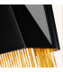 Zuma 3 Light Wall Light Satin Black Gold G9-3