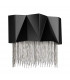 Zuma 3 Light Wall Light Satin Black Silver G9-1