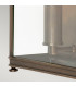 Holborn 2 Light Outdoor Medium Wall Half Lantern Light Dark Bronze IP44 E14-4