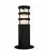 Hornbaek 1 Light Outdoor Pedestal Lantern Black 304 Ss IP44 E27-1