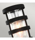 Hornbaek 1 Light Outdoor Pedestal Lantern Black 304 Ss IP44 E27-2