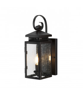 Hythe 1 Light Outdoor Wall Lantern Light Old Bronze IP43 E14-1
