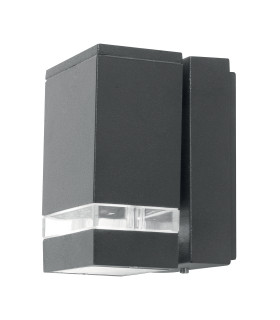 Jannik LED 2 Light Outdoor Wall Light Graphite IP44-1