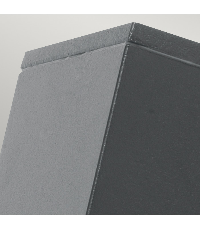 Jannik LED 2 Light Outdoor Wall Light Graphite IP44-3