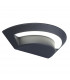 Kasper LED 1 Light Small Bathroom Wall Light Graphite IP54-1