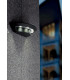 Kasper LED 1 Light Small Bathroom Wall Light Graphite IP54-4