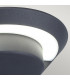 Kasper LED 1 Light Small Bathroom Wall Light Graphite IP54-5