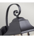 Kent 1 Light Outdoor Wall Lantern Light Black IP44 E27-2