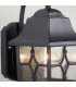 Kent 1 Light Outdoor Wall Lantern Light Black IP44 E27-3
