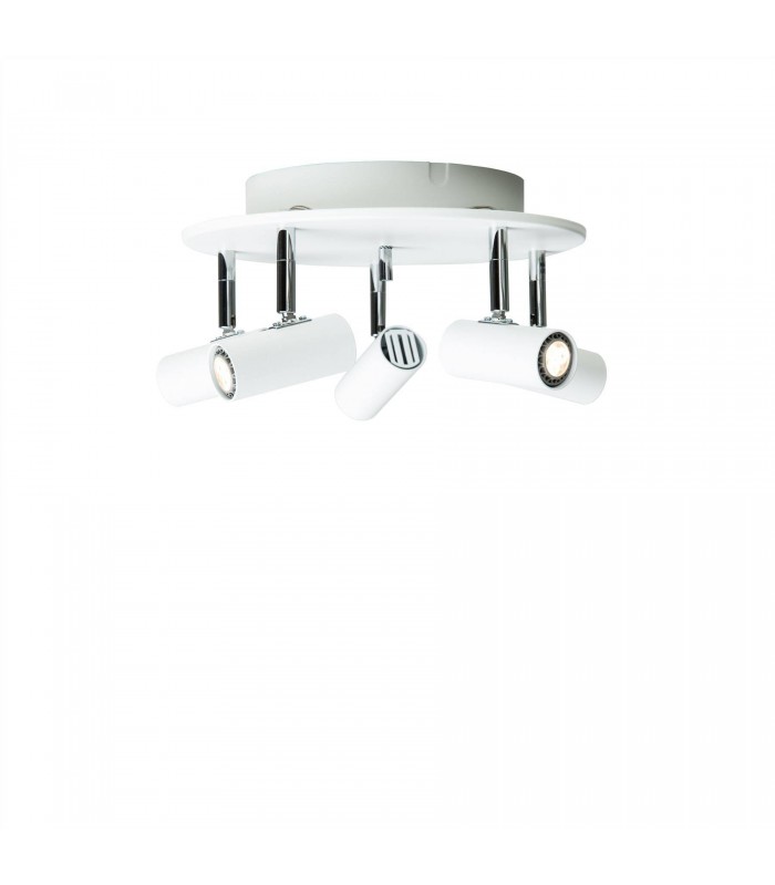 LED 5 Light Spotlight Matt White - 1