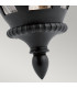 Admirals Cove Outdoor 1 Light Wall Lantern Textured Black IP44 E27-3