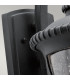 Admirals Cove Outdoor 1 Light Wall Lantern Textured Black IP44 E27-4