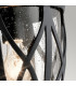 Admirals Cove Outdoor 1 Light Wall Lantern Textured Black IP44 E27-5