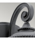 Admirals Cove Outdoor 1 Light Wall Lantern Textured Black IP44 E27-2