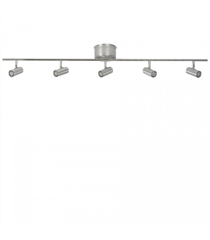 5 Light Spotlight Light Aluminium - 1