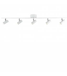 5 Light Spotlight Light Matt White - 1