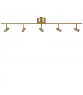 5 Light Spotlight Light Polished Brass - 1