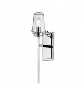 Alton 1 Light Wall Light Chrome IP44 E27-1