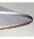 Klampenborg 1 Light Outdoor Ceiling Chain Lantern Silver IP44 E27-5