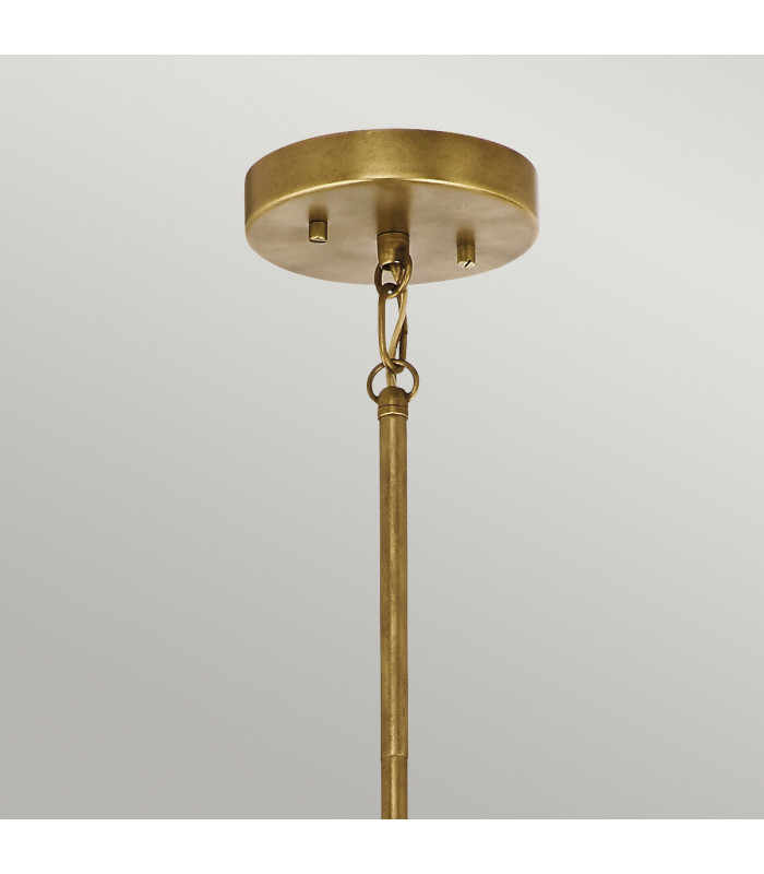 Aster 3 Light Globe Ceiling Pendant Brass E14-2