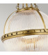 Aster 3 Light Globe Ceiling Pendant Brass E14-4