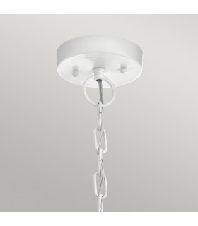 Beacon Outdoor 1 Light Chain Lantern White IP44 E27-2