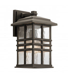 Beacon Outdoor 1 Light Wall Lantern Olde Bronze IP44 E27-1
