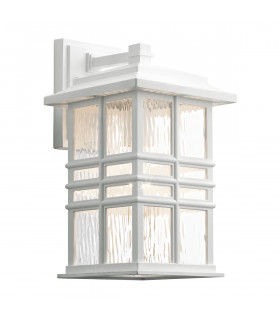 Beacon Outdoor 1 Light Wall Lantern White IP44 E27-1