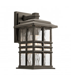 Beacon Outdoor 1 Light Wall Lantern Olde Bronze IP44 E27-1