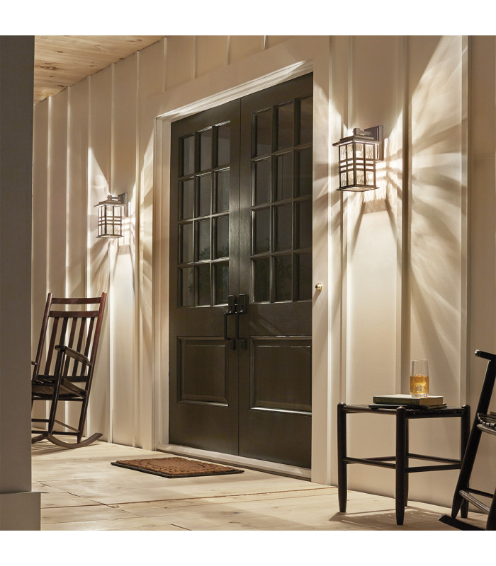 Beacon Outdoor 1 Light Wall Lantern Olde Bronze IP44 E27-5