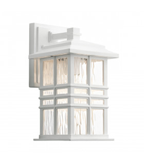 Beacon Outdoor 1 Light Wall Lantern White IP44 E27-1