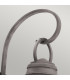 Bridge Point 1 Light Medium Outdoor Wall Lantern Zinc IP44 E27-2