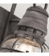 Bridge Point 1 Light Small Outdoor Wall Lantern Zinc IP44 E27-3